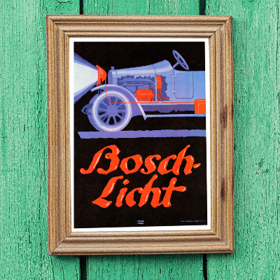Wall art Bosch Licht