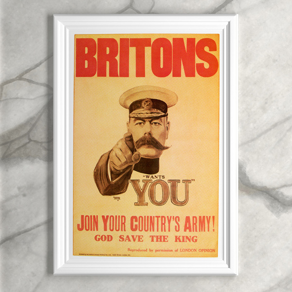 Wall art Britons Join Your Countrys Army