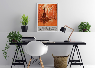 Canvas poster That Liberty Shall Not Perish from the Earth Buy Liberty Bonds