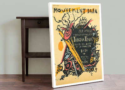 Canvas poster Mouvement Dada
