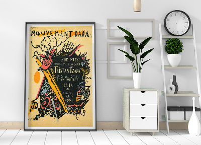 Canvas poster Mouvement Dada