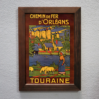 Canvas poster Chemin de Fer dOrleans