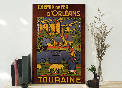 Canvas poster Chemin de Fer dOrleans