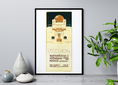 Canvas poster Vienna Secession Exhibition