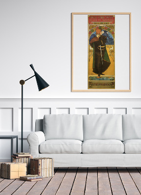 Canvas poster Hamlet Sarah Bernhardt