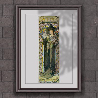 Canvas poster La Tosca