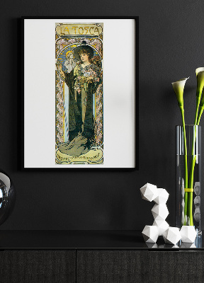 Canvas poster La Tosca