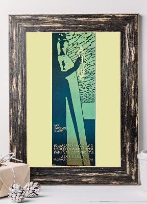 Canvas poster IX Exhibition Painters of the Vienna Secession
