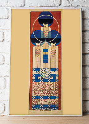 Canvas poster Vienna Secession Thirteenth Exhibition