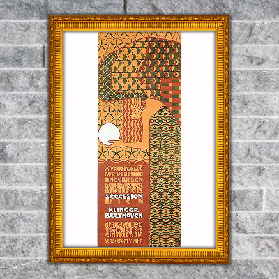 Canvas poster Vienna Secession XIV Exhibition