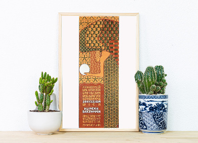 Canvas poster Vienna Secession XIV Exhibition