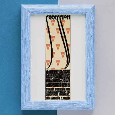 Canvas poster Vienna Secession Sixteenth Exhibition