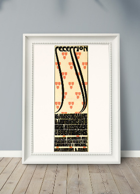 Canvas poster Vienna Secession Sixteenth Exhibition