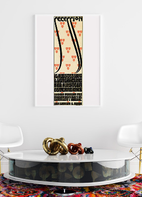 Canvas poster Vienna Secession Sixteenth Exhibition
