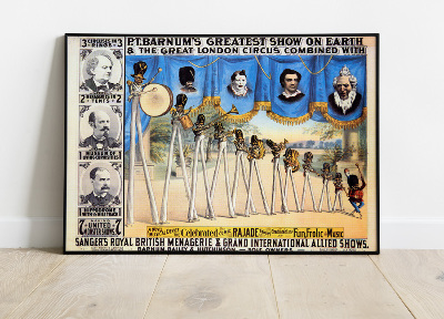 Poster P T Barnums Greatest Show On Earth