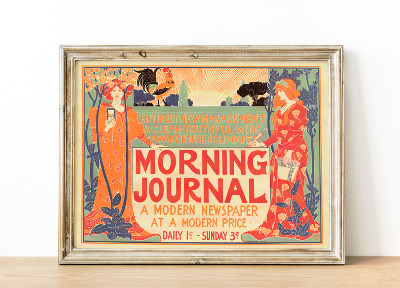 Poster Morning Journal A Modern Newspaper at a Modern Price