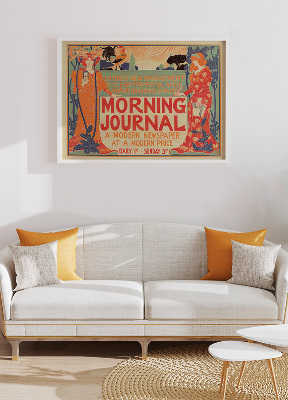 Poster Morning Journal A Modern Newspaper at a Modern Price