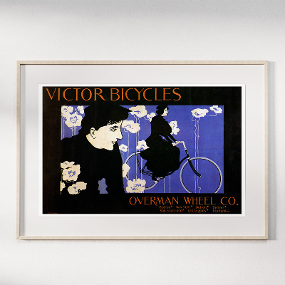 Poster Victor Bicycles Overman Wheel Co