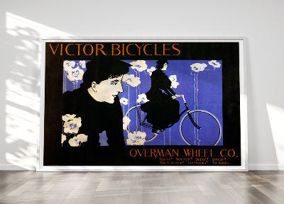 Poster Victor Bicycles Overman Wheel Co