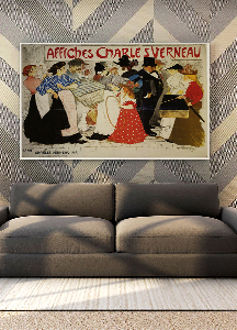 Poster Affiches Charles Verneau, La Rue
