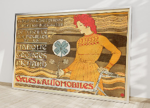 Poster Georges Richard Cycles and Automobiles
