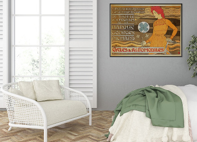 Poster Georges Richard Cycles and Automobiles