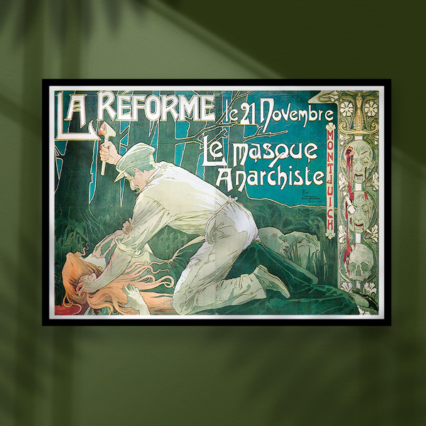 Poster Le Masque Anarchiste