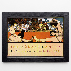 Vintage poster The Adlake Camera