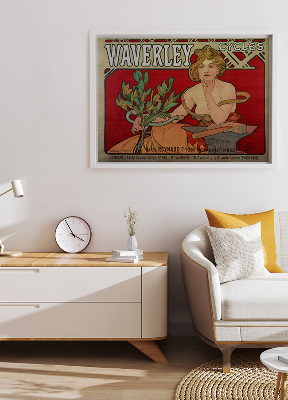 Vintage poster Waverley Cycles