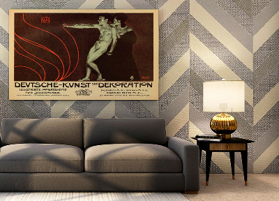 Vintage poster German Art and Decoration