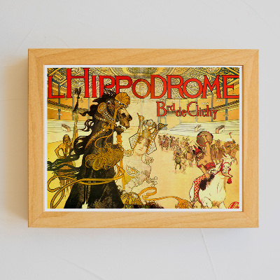 Vintage poster LHippodrome Boulevard de Clichy