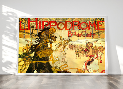 Vintage poster LHippodrome Boulevard de Clichy
