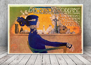 Vintage poster La Maison Moderne
