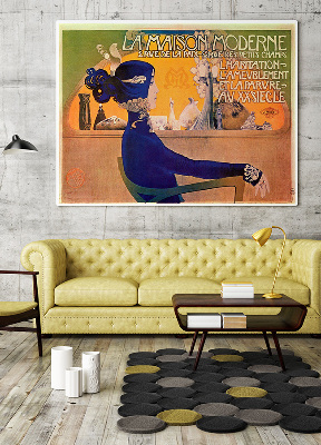 Vintage poster La Maison Moderne