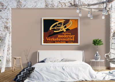 Wall art Ausstellung moderner Verkehrsmittel