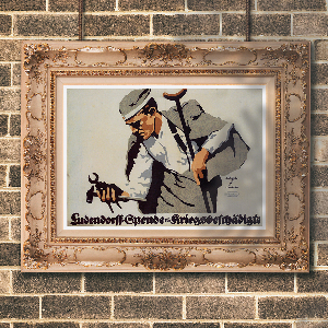Canvas poster Ludendorff Spende fur Kriegsbeschadigte