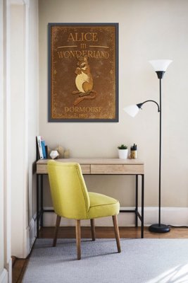 Wall art Alice in Wonderland Dormouse