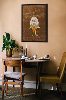Wall art Alice in Wonderland Humpty Dumpty