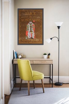 Wall art Alice in Wonderland King of Hearts