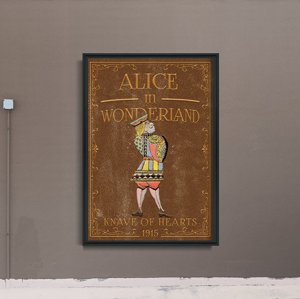 Wall art Alice in Wonderland Knave of Hearts