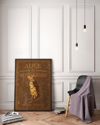 Wall art Alice in Wonderland Mock Turtle