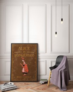 Wall art Alice in Wonderland Red Queen