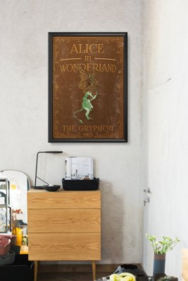 Wall art Alice in Wonderland The Gryphon