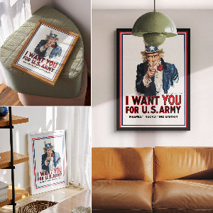 Decorative poster Arrest warrant