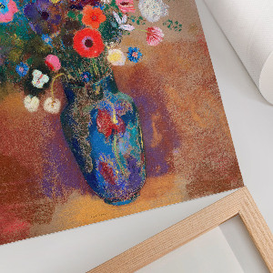 Poster showing a bouquet of flowers
