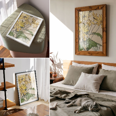 Wall print Sunflowers
