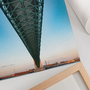 Decorative poster Under the bridge