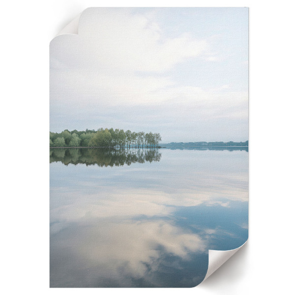 Poster Lake landscape