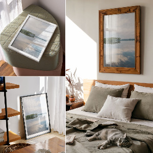 Poster Lake landscape