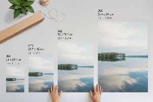 Poster Lake landscape